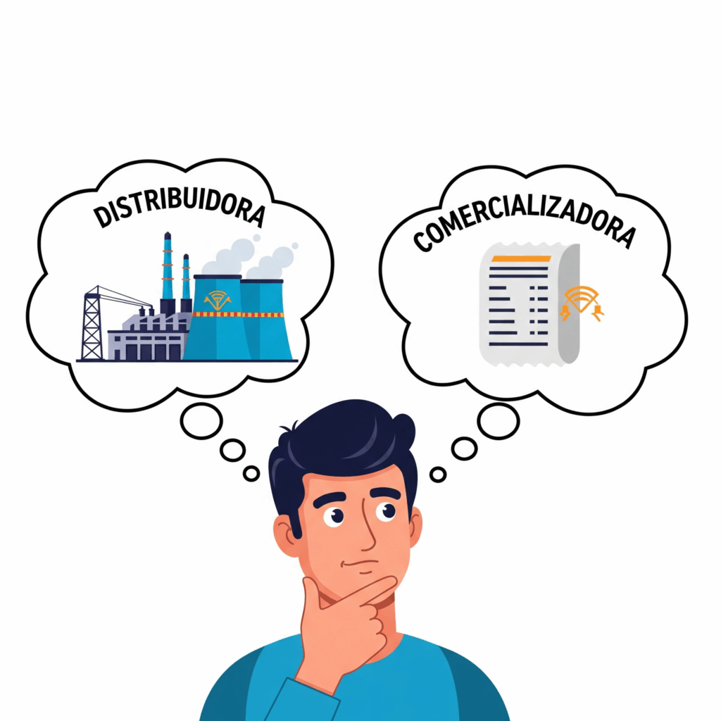 Diferencias entre distribuidora y comercializadora